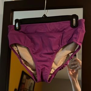 Dark Pink Swim Bottoms